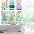 thumbnail image 2 of Easter Glass Sticker Decal Set 9pcs Spring Holiday Decorations Room Home Kitchen Decor Removable Window Wall Door Decorations For Easter Decor Party Supplies, 2 of 5