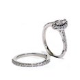 thumbnail image 2 of 7/8ct Marquise Diamond Wedding Ring Set 14K Gold, 2 of 2