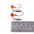 thumbnail image 6 of Pebbuoy 5Pcs 2.5CM/1.7G/3.5G Fishing Lure Hook with Spinner Sequin Barbed 3D Eyes Metal Jigging Fish Hook Outdoor Fishing Accessories, 6 of 7