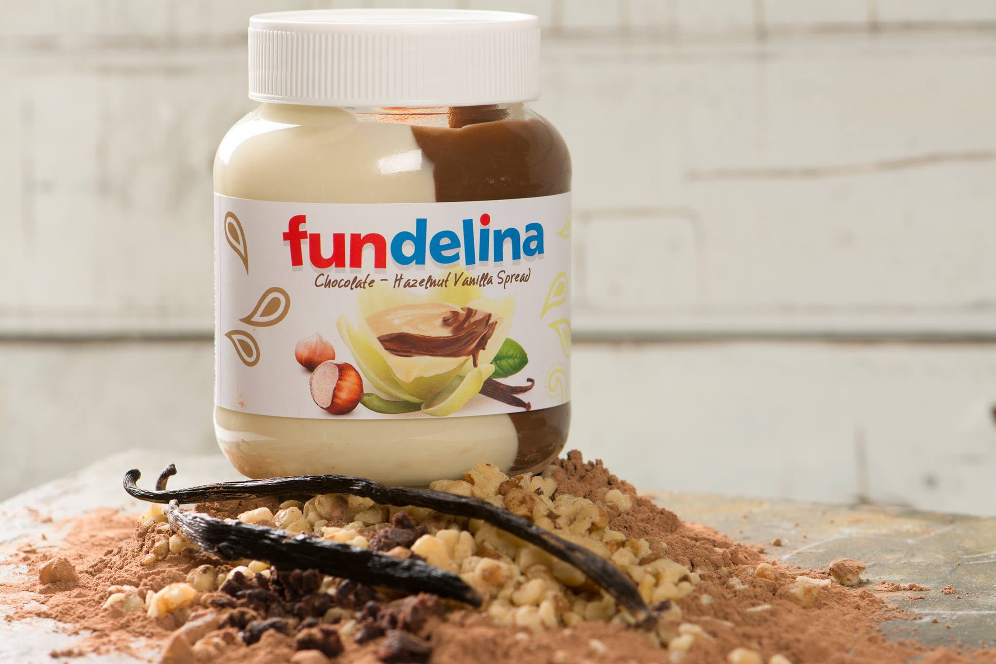 Fundelina Hazelnut Spread Multi pack with Strawberry, Banana and Vanilla