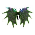 thumbnail image 1 of Ala de murciélago jinwen iluminada verde, 1 of 8