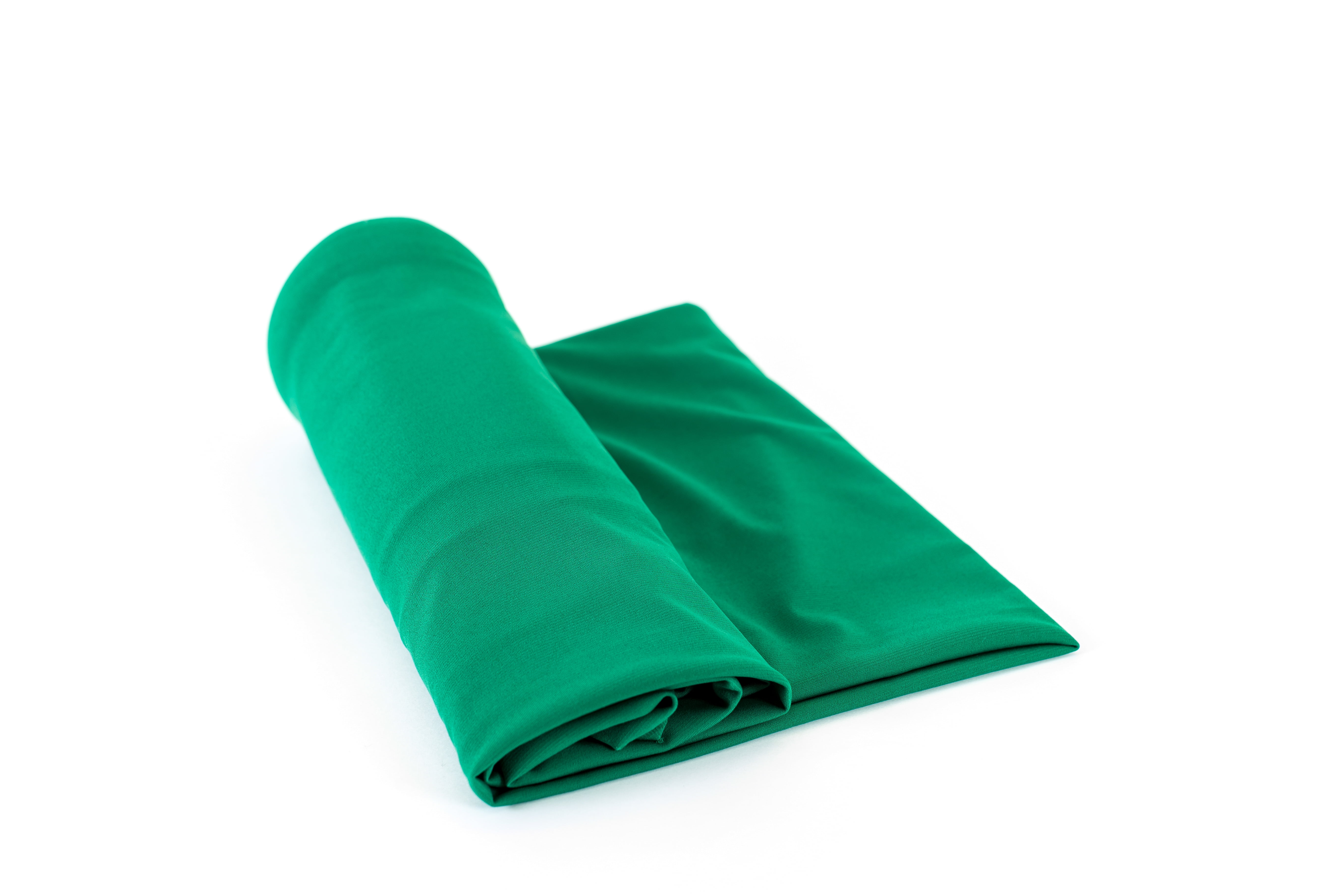 Romex Textiles Ity Matt Jersey - Polyester/Spandex Knit Fabric For Dresswear & Arts And Crafts (3 Yards) - Emerald Green