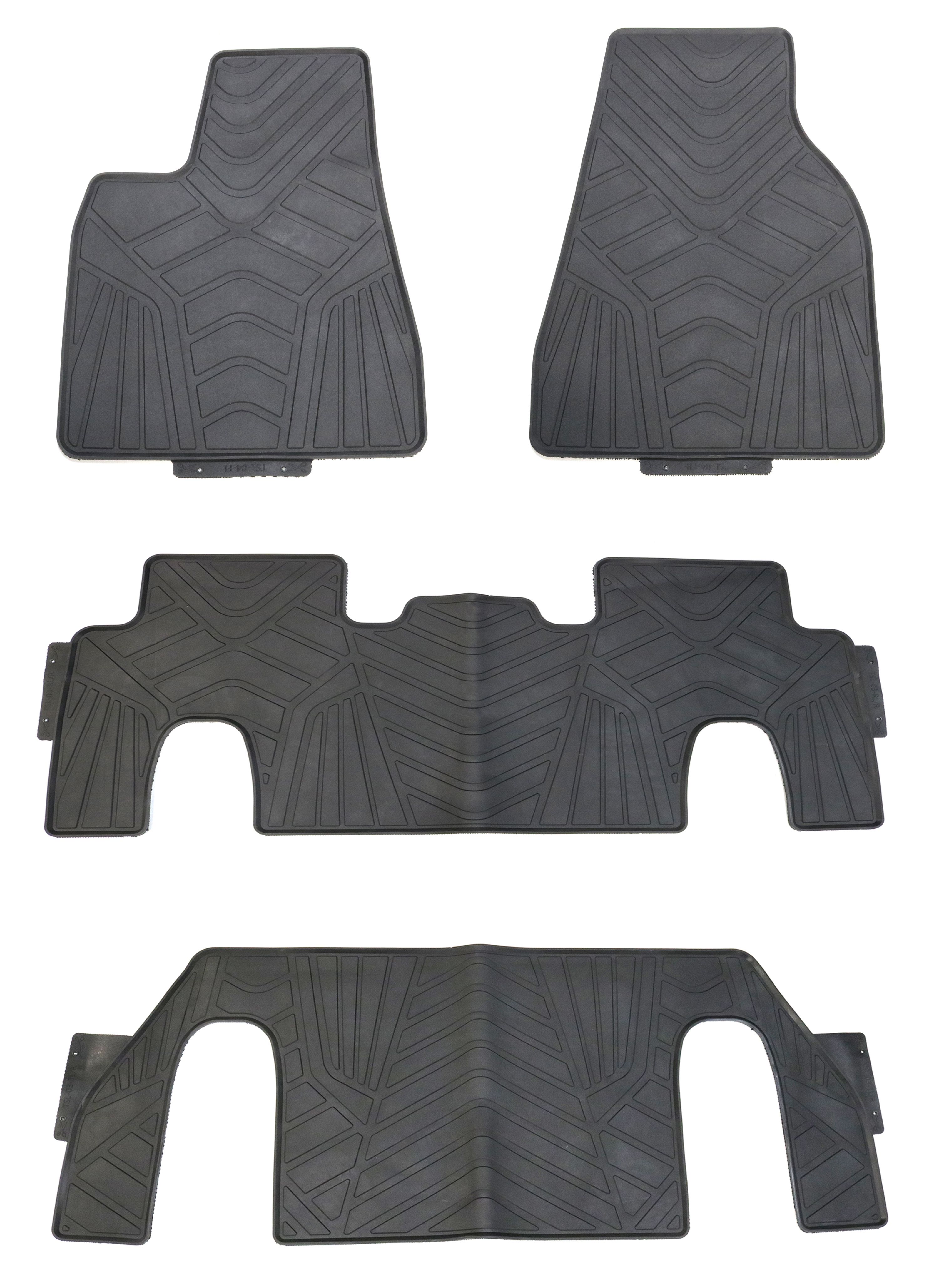 Custom Fitted Rubber AllWeather Interior Floor Mats for 20152020