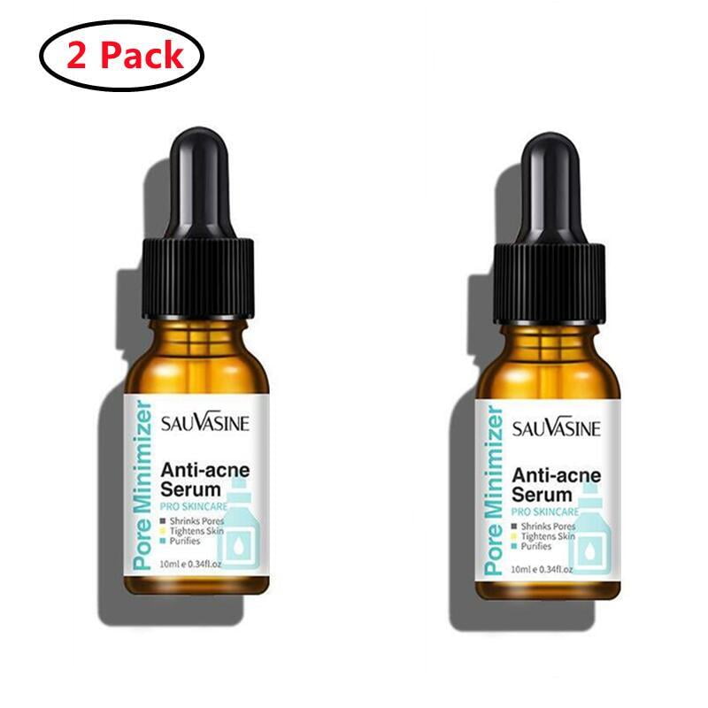 2 Pack Pore Shrinking Serum Tighten Pores and Sebum Control Skin