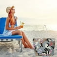 thumbnail image 5 of kchsji Insulated Wine Bag, Portable Thermal Wine Cooler Tote for Beach Camping Picnic, Leakproof Christmas Wine Carrier Holds 2-4 Bottles, Outdoor Travel Party Essential Accessories, 5 of 5