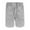 Light Gray, variant on toraway Black Men Cargo Pants Men Shorts Stripe Resort Shorts Elastic Waist Drawstring Style Holiday Beach Pants S