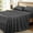 Dark Grey, variant on Queen Sheets Set, 100% Viscose Derived from Bamboo, Cooling Summer Bed Sheets Queen Size, Deep Pocket Up to 16", Silky Soft Sheets, Hotel Bedding Sheets & Pillowcases, Dark Emerald Green