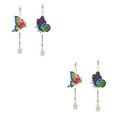thumbnail image 2 of Kearding 2 piezas de llavero con pintura de diamantes de imitación, accesorios para llavero Type1 NO1, 2 of 6