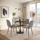 thumbnail image 2 of Mesa de Comedor HOMEMAKE FURNITURE Redondo 80cm Negro, 2 of 6