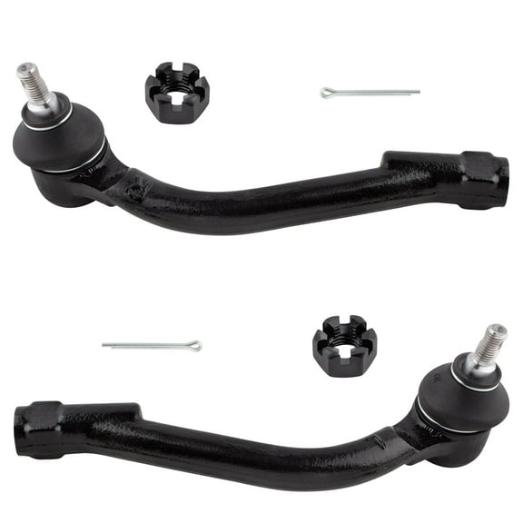 BOXI 2pcs Front Outer Tie Rod Ends Fit for Kia Optima 2006 (5th VIN Digit E) / for Kia Optima 2007-2010 / for Kia Rondo 2007-2012 / for Kia Magentis 2006-2010 | ES800346 ES800347