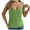 Green, variant on Solid Color Women Round R Neck Sleeveless Knitted Slim Fit Casual Vest Cute Dailywear
