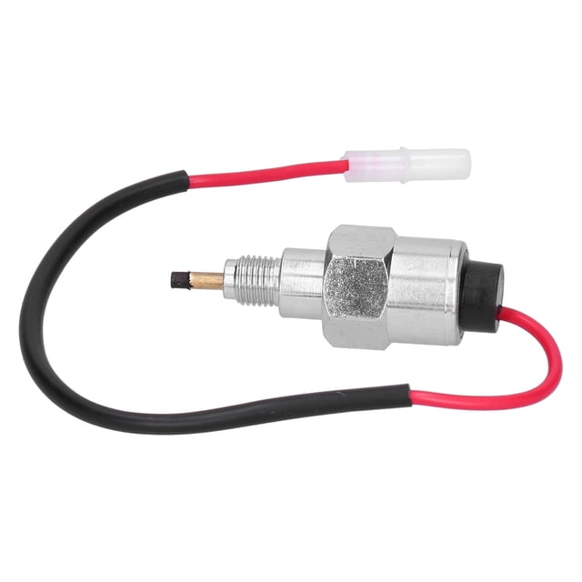 Solenoide de combustible, Solenoide de Cierre de combustible fácil de reemplazar el hierro solenoide de combustible del carburador para la granja para jardín para césped