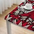 thumbnail image 4 of nygtbtfer  Harvest Breeze Autumn Patchwork Vinyl Flannel Backed Tablecloth, Fall Country Rustic Thanksgiving Print Kitchen and Dining Room Vinyl Tablecloth, 4 of 7