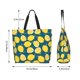 thumbnail image 5 of Fotbe Lemon Bolsa Tote Estética de Lona con Estampado para Mujer - Bolsa Reutilizable de Hombro Casual para Vacaciones, Compras, Trabajo y Gimnasio, 5 of 8