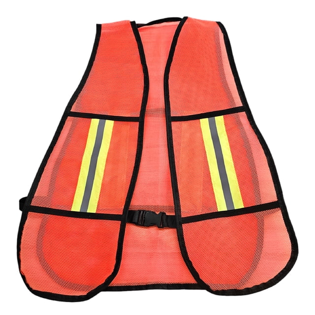 Chaleco de Seguridad Vial de Malla Mexsafe Color Naranja