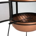 thumbnail image 4 of Safavieh Cheminée Lima Chiminea en Cuivre et Noir, 4 of 4