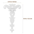 thumbnail image 2 of CTIRCHIU Petites Charnières en Fer Blanc pour Bois 2 Pcs Adaptées pour Matériel de Portail Extérieur, 2 of 8