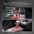 thumbnail image 4 of 1 Conjunto Universal Aluminio Aleación Coche Cambiador Cambios Palanca Gris Oscuro, 4 of 8