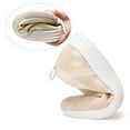 thumbnail image 2 of Flatgios Women's Walking Running Slip-On Lightweight Sneaker, Casual Tennis Shoes Beige, 6.5, 2 of 5