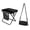 Black, variant on 2026 Large Foldable Backpack Stool for Adults Portable Camping Stool with Sling Bag, for Camping, Fishing, Hiking, Travel, Picnic
