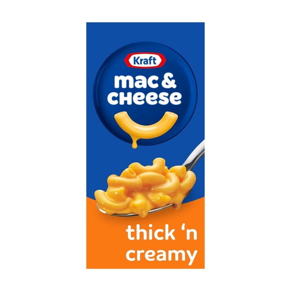 Kraft Macaroni & Cheese Dinner Thick & Creamy (Pack of 5)