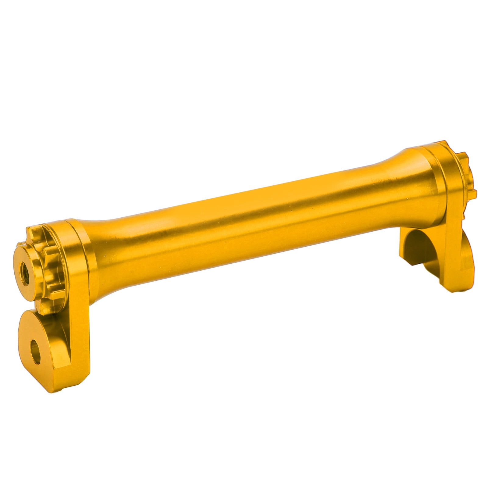 Easy Wheel Extension Telescopic Bar, Aluminum Alloy Polished Anode Coloring Folding Bike Easy Wheel Extension Telescopic Bar  For 3sixty Gold