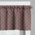 thumbnail image 5 of Ambesonne Colorful Valance & Curtain, Vivid Oriental Glass, 55"x36", Multicolor, 5 of 6