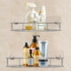 thumbnail image 2 of Adhesivo Ducha Estante Organizador Baño Almacenamiento Acero Inoxidable Sin Perforación Yuarrent HA026237-02, 2 of 6