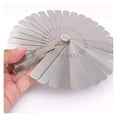 SATA Tool 32pcs Feeler Gauges Set,0.021.00MM, Metric/S.A.E. 09407