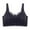 Black, variant on Plus Size Wireless Bra-Front Closure Side Support Comfort Bra/Sports Bras Clearance,Beige