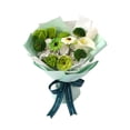 thumbnail image 2 of Ramo de flores de jabón, jabón de baño, flores, decoración de dormitorio, flores artificiales hechas a mano Verde, 2 of 9