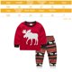 thumbnail image 2 of Conjunto de pijama navideño para niños, conjunto navideño de dos piezas para niños y niñas, 2 of 5