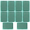 thumbnail image 1 of Placa Pcb 4*6Cm/1,57*2,36 Pulgadas Doble Cara Fr-4 Placa Prototipo Multifuncional Placa De Prueba Placa Pcb Kit Para Soldadura Diy Proyectos Electrónicos Circuito De Prueba 10 Uds Noticed TO002950-00, 1 of 7