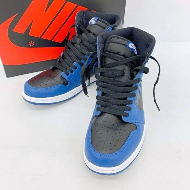 N I-K-E A i r-Jor-dan 1 Retro High Og Dark Marina Blue 55508