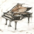 thumbnail image 2 of Harper, Ethan 20x20 White Modern Wood Framed Museum Art Print Titled - Grand Piano Study, 2 of 4
