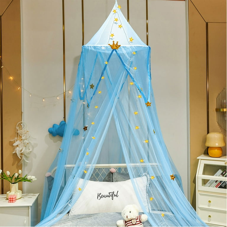 OldPAPA Bed Canopy Mosquito Net Girls Boys Dome Princess Hanging
