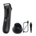 thumbnail image 1 of Cortapelos para hombres, afeitadora eléctrica para hombres, cortadora de aseo, depiladora de Bikini, afeitadora recargable por USB, 1 of 5