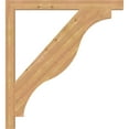 thumbnail image 3 of Ekena Millwork 3 1/2"W x 44"D x 48"H Funston Block Smooth Bracket, Western Red Cedar, 3 of 4