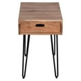 thumbnail image 2 of Jofran Rollins Solid Acacia Side End Table, 2 of 7