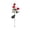 Red, variant on Solar Rose Ground Lights for Garden & Lawn, Blue LED Solar-Powered Flower Lights, 29-Inch Weatherproof Outdoor Decoration with 12-Hour Lighting (Blue)
