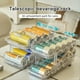 thumbnail image 3 of Organizador Latas Apilable para Refrigerador - Dispensador Bebidas Plástico Transparente y Estante Almacenamiento Alimentos para Refrescos, Cerveza y Productos Enlatados A, 3 of 5