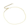 thumbnail image 2 of Collar de cadena de moda para mujeres y niñas, con cadena de extensión, joyería de 925, gargantilla para oficina, hogar, , Color dorado Sunnimix Cadena de collar, 2 of 8