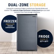 Newair 3.3 Cu. Ft. Compact Mini Refrigerator with Freezer, Can Dispenser, Energy Star Certified, and Quiet Compressor