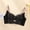 Black, variant on Adjustable Push-Up Thick Cup Bra with Side Support, Anti-Sagging, Soft Underwire, Luxurious Women's Underwear