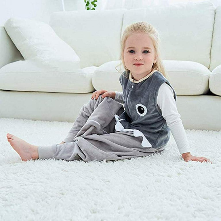 Baby Sleep Bag with Feet Winter Wearable Blanket with Legs Warm Sack for Toddler
