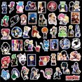 thumbnail image 4 of Pegatinas Fairys Tails de vinilo impermeables con forma de anime, 50 unidades/lote, 4 of 5