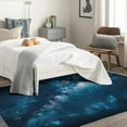 thumbnail image 4 of Galaxy Rugs for Bedroom - Washable Rugs Galaxy Rug & Home Decor, 3x4 Area Rug, Universe Outer Space Rugs for Entryway, Non Slip Low Pile Small Indoor Door Mat, Blue Carpet & Room Decorations, 4 of 7