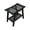 Black, variant on Fairway Avenue Home Solid Bamboo 19.5" Slat Spring Bench, Caramel