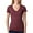 Maroon Triblend, variant on Bella + Canvas Be 8435 4Oz Trblnd Deep V-Nck