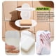 thumbnail image 5 of Double Soap Dish Strong Suction Soap Holder Cup Tray for Shower Bathroom (White), 5 of 5